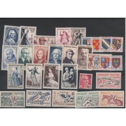 1953 FRANCIA ANNATA COMPLETA 29 VAL MNH MF18159