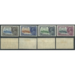 GIBRALTAR GIBILTERRA 1935 SILVER JUBILEE GEORGE V 4 V MLH SG 114-117 MF24149