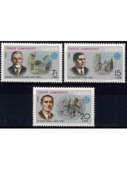 1980 TURCHIA EUROPA CEPT...