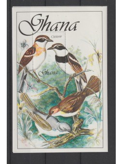 GHANA 1990 FAUNA UCCELLI...