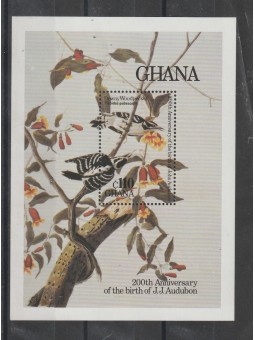 GHANA 1985 FAUNA UCCELLI...