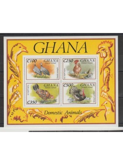 GHANA 1985 FAUNA ANIMALI...