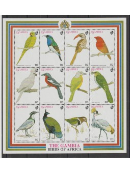 GAMBIA 1993 FAUNA UCCELLI...