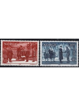 1982 NORVEGIA EUROPA CEPT...