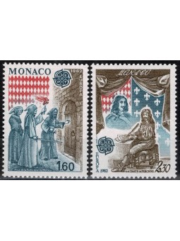 1982 MONACO EUROPA CEPT...