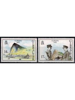 1982 GIBILTERRA EUROPA CEPT...