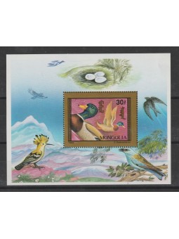 1992 MONGOLIA FAUNA UCCELLI...