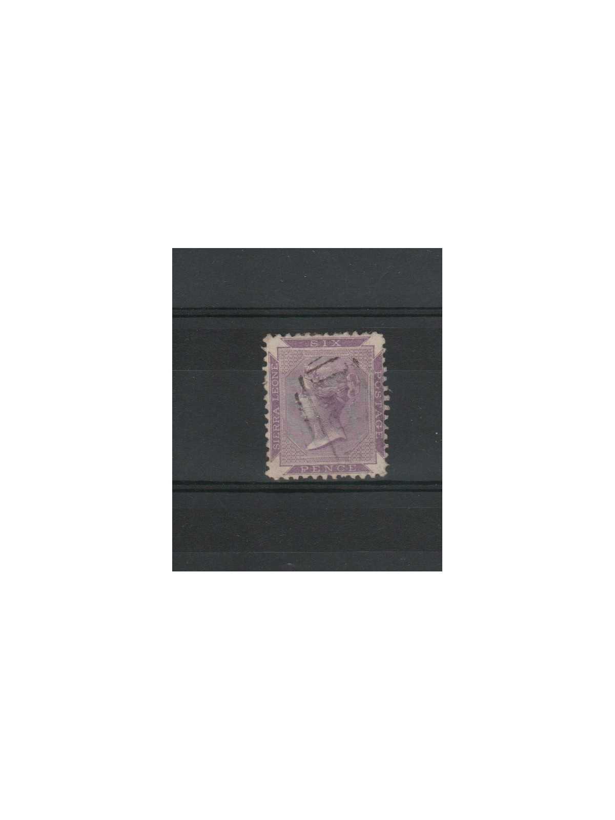 SIERRA LEONE 1859-74 VICTORIA SG N 3 - UN VAL USATO MF18254