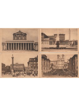 LOTTO DI QUATTRO CARTOLINE...