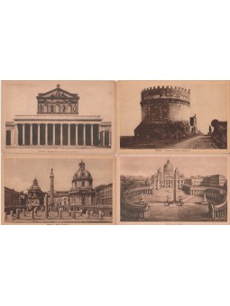 LOTTO DI QUATTRO CARTOLINE...