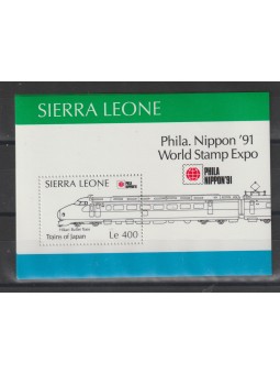SIERRA LEONE 1991 TRENI...