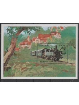 TANZANIA 1996 TRENI 1BF...