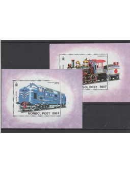 2000 MONGOLIA TRENI 2 BF...