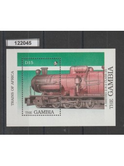 GAMBIA 1990 TRENI VAPORE 1...