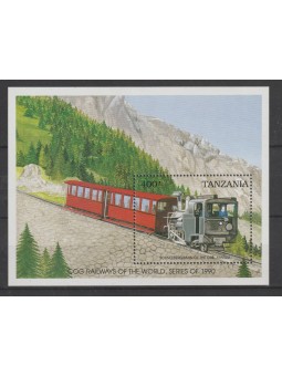 TANZANIA 1996 TRENI DEL...