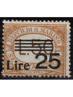 1943 SAN MARINO SEGNATASSE...