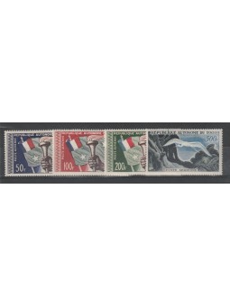 TOGO 1957 POSTA AEREA 4 V...