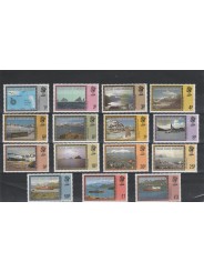 FALKLAND ISLANDS DEP 1980 VEDUTE E PAESAGGI 15 V MNH YV 77-91 MF18434