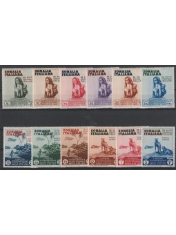 1934 SOMALIA 2 MOSTRA ARTE...