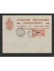 1929 FRANCIA EXPO PHILATELIQUELE HAVRE UNIF N 257A UN VAL SU BUSTA MF18420