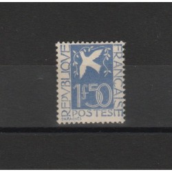 1934FRANCIA COLOMBA DELLA PACE UNIF N 294 UN VAL MLH MF18415