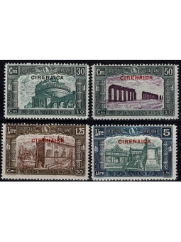 1930 CIRENAICA SERIE...