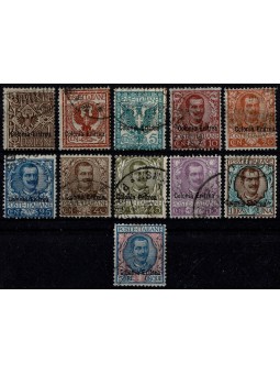 1903 ERITREA SERIE FLOREALE...