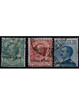 1908 - 09 ERITREA SERIE...