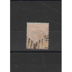 BERMUDA 1865-73 VICTORIA YVERT N 3 UN VAL USATO MF18466