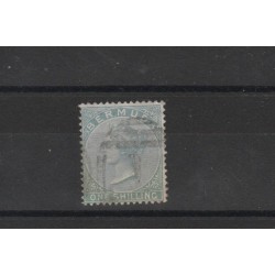 BERMUDA 1865-73 VICTORIA YVERT N 5 UN VAL USATO MF18464