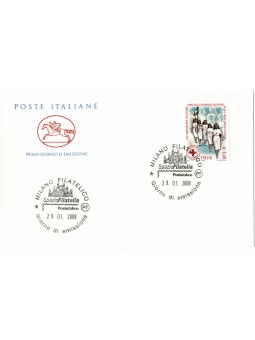 2008 FDC CAVALLINO ITALIA...