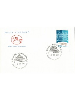 2008 FDC CAVALLINO ITALIA...