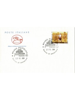 2008 FDC CAVALLINO ITALIA...
