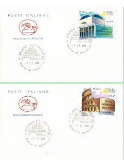 2008 FDC CAVALLINO ITALIA...