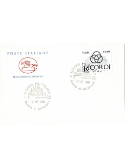 2008 FDC CAVALLINO ITALIA...