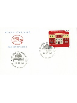2008 FDC CAVALLINO ITALIA...