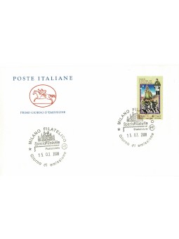 2008 FDC CAVALLINO ITALIA...