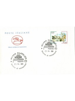 2008 FDC CAVALLINO ITALIA...