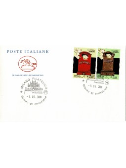 2008 FDC CAVALLINO ITALIA...