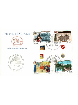 2008 FDC CAVALLINO ITALIA...