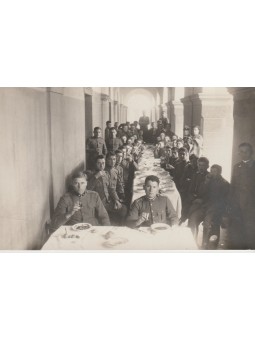 CARTOLINA CENA MILITARE AL...