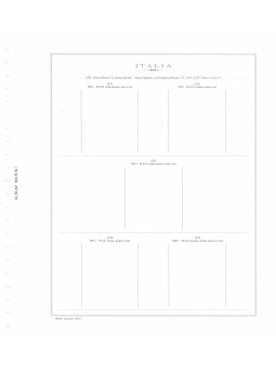 ITALIA 1999 FOGLI MARINI...