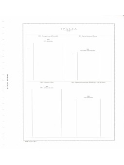 ITALIA 1991 FOGLI MARINI...