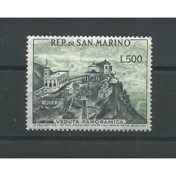 1958 SAN MARINO VEDUTA PANORAMICA L 500 1 V MNH MF24242