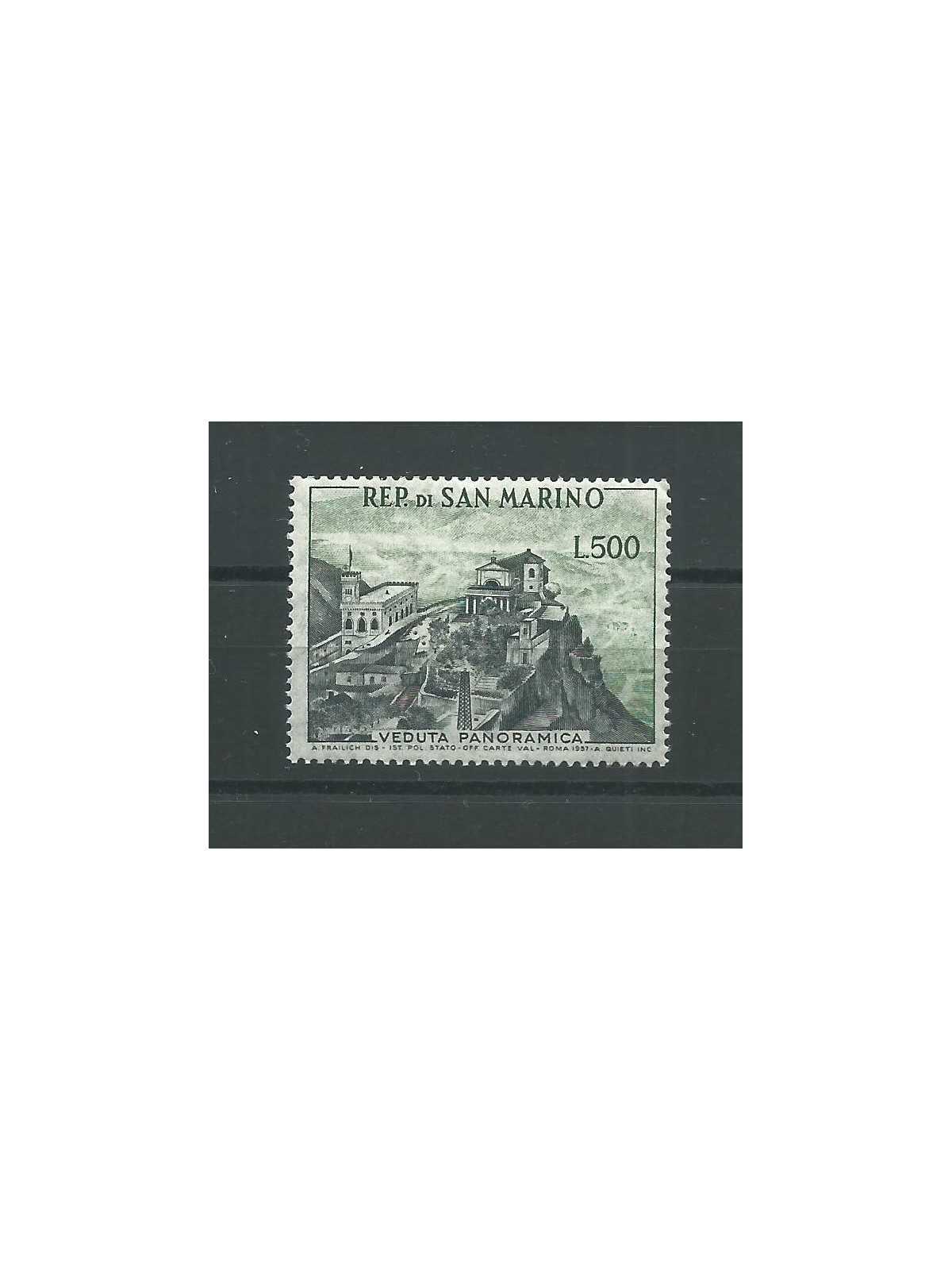 1958 SAN MARINO VEDUTA PANORAMICA L 500 1 V MNH MF24242