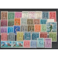 EUROPA CEPT ANNATA 1966 - 37 VAL MNH MF 61218