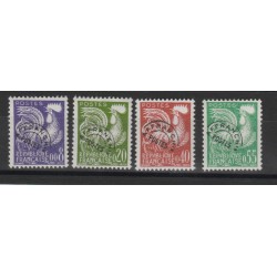 1960 FRANCIA PREANNULLATI 4 VAL NUOVI MNH MF18603