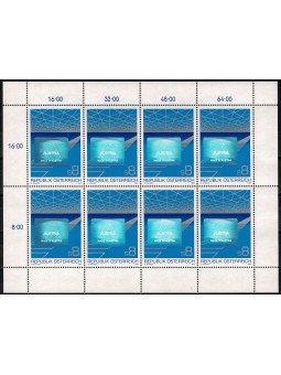 1988 AUSTRIA MINIFOGLIO...