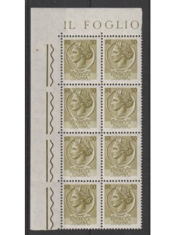 1968 ITALIA LIRE 50...