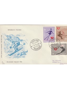 1966 FDC FILAGRANO ITALIA...